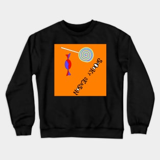 Halloween candy Crewneck Sweatshirt